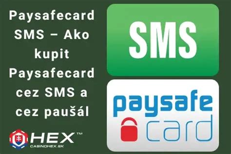 Paysafecard sms 2024 ️ Ako kúpiť Paysafecard cez paušál..